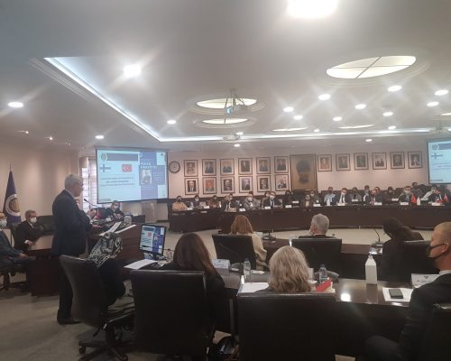 Finland’s Minister for Foreign Affairs gave a lecture at our Senate Hall